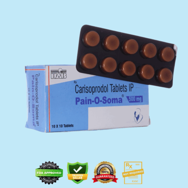Soma(carisoprodol) 500mg Tablets