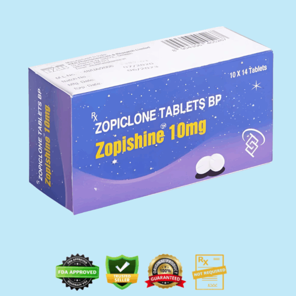 Zopiclone (Zopishine) Tablets BP – 10 mg